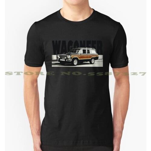 Wagoneer Cool Design Trendy T-Shirt Tee Wagoneer Wagoneer Kaiser Willys Overland 4X4 Yy Yj Hemi Order Cj 5 Cj 7 Cherokee