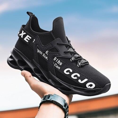 New Mesh Mens Running Shoes Man Sport Sneakers Male Outdoor Tenis Walking Driving Footwear Summer Breathable Shoes Size 39-46