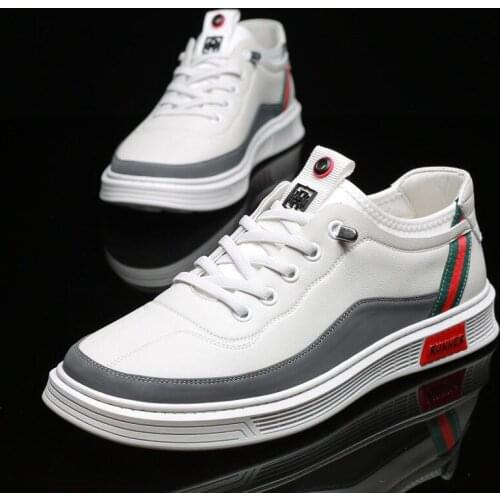 Mens shoes white shoes simple casual shoes fashion shoes summer 2021 new spring breathable Korean version