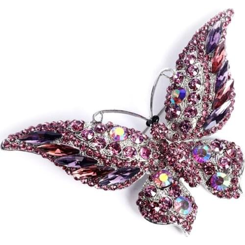 OPPOHERE Butterfly Brooches For Clothes