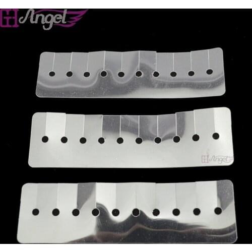 Wholesale 1200pcs Heat Insulation Sheet Protector Shields With Multi Holes Template Separator for Keratin Hair Extensions