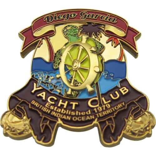 Manufacturer custom metal coins hot new 3D electroplated gold coins