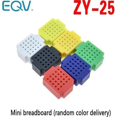 ZY-25 Points Solderless PCB Breadboard Mini Universal Test Protoboard DIY kit Bread Board for arduino lego