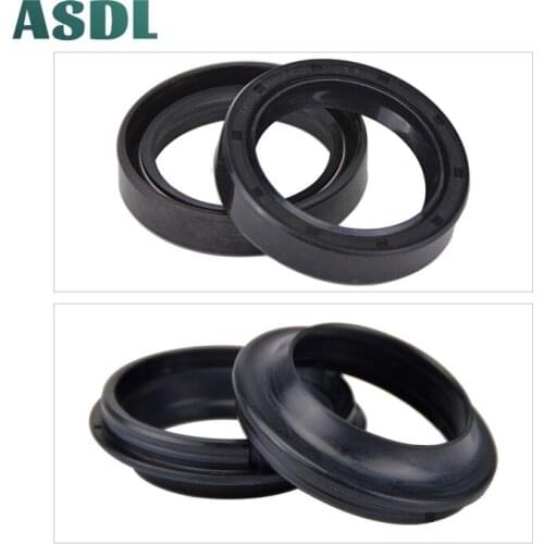 Motorcycle Front Fork Dust Seal and Oil Seal for Honda XL 350 600 VF 750 CB 900 1000 1100 GL 1100 fou Suzuki VS 750 VS 800