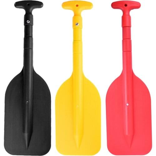 1Pcs Retractable Paddle Aluminum alloy Oar Portable Telescoping Rafting Boating inflatable boats Accessories for Water Sports