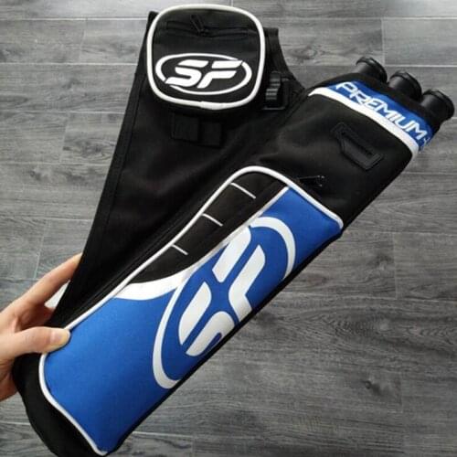 Archery Arrow Quiver 3Tubes Hunting Arrow Bags Adjustable Belt Back Quiver