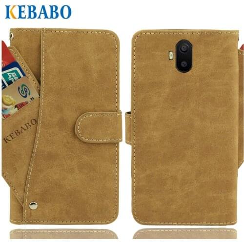 Vintage Leather Wallet AllCall S1 Case 5.5" Flip Luxury 3 Front Card Slots Cover Magnet Stand Phone Protective Bags