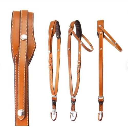 Steampunk Rivet Leather Camera Strap Harness DSLR Camera Shoulder Strap Vintage