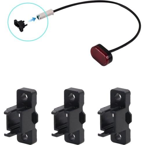 Scooter Rear Brake Light Tail Light Connector Fixed Part Taillight Kit For Xiaomi M365 Pro M187 Bird Spin Electric Scooter Parts