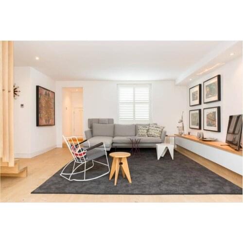 Custom Basswood Plantation Shutters Wooden Blinds Solid Wood Shutter Louvers PS243