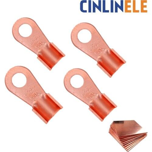 10/30/500 Pieces Copper Wire Terminals 5A-150A Industrial Electricity