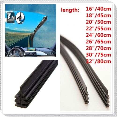 Car Wiper Blade Refill Replacement for Peugeot 206 207 301 307 308 407 408 508 2008 3008 4008