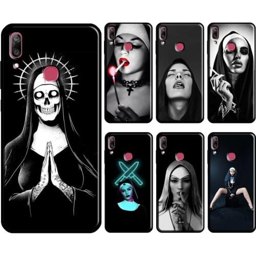 Sister Style Nun Sexy Girl Phone Case For Huawei Y9S Y7A Y5P Y6P 2020 Y5 2017 Y6 Y7 Prime 2018 2019 Nova 2 5T Coque