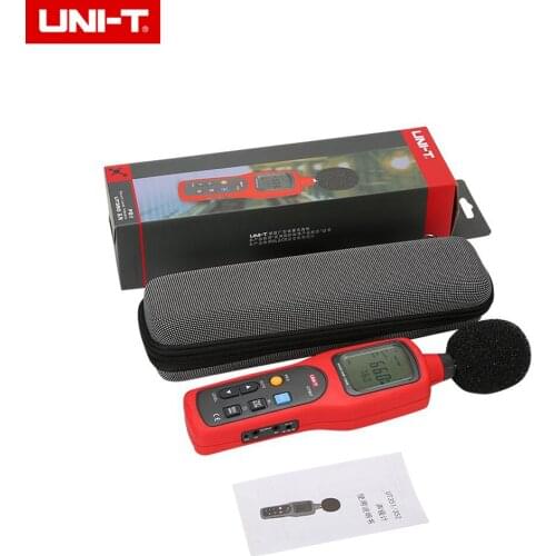 UNI-T UT351 Digital Sound Level Meter Noise Tester Measuring Instruments 30-130dB with LCD Backlight
