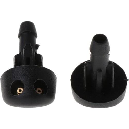 2Pcs Front Windsheild Wiper Nozzles Washer Jets for renault Clio MK2 7700413545 Car Styling Auto Replacement Part Washer