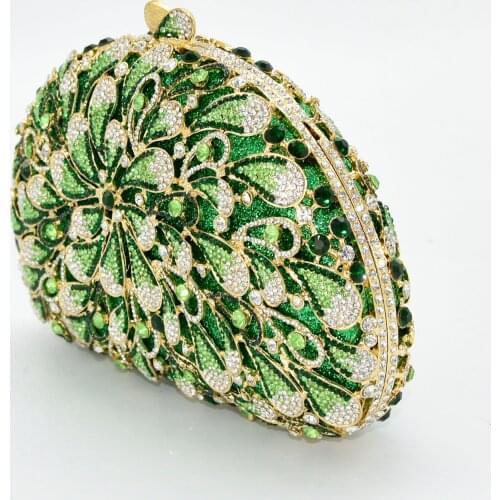 Clutch bag with diamond Ladies Clutch Luxury Elegant Handbag Single Shoulder Ladies Bag Elegant Design