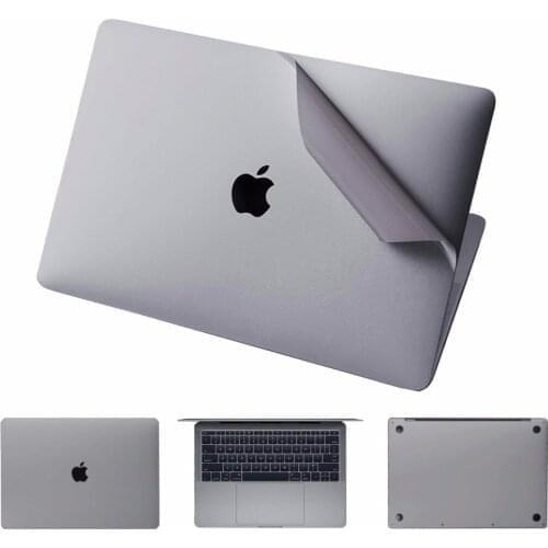 Laptop body protect guard wrist cover For New MacBook Touch bar 13 15 model:A1706/A1708/A1707 Laptop protective film-Space gray
