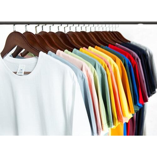 Mens Cotton Short Sleeve White T-Shirt custom printed logo t-shirt mens brand cultural advertising shirt class