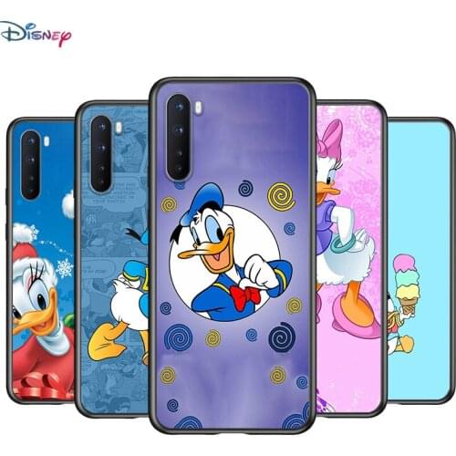 Soft TPU Cover Disney Cute Donald Duck for OnePlus Nord N100 N10 8T 8 7T 7 6T 6 5T Pro Black Phone Case