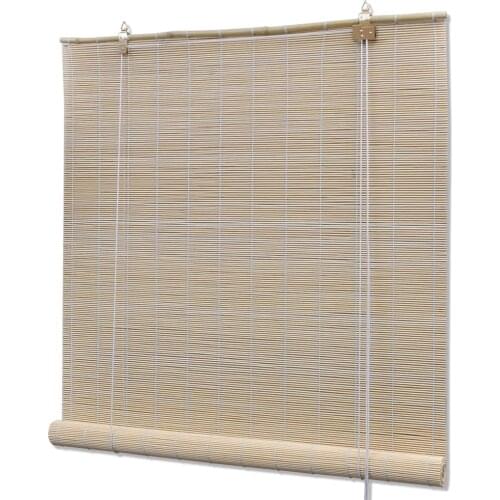 Natural bamboo roller blind 140 x 160 cm Chinese Bamboo Blackout Roller Curtains Shades for Windows Daylight
