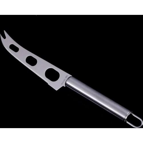 Stainless Steel Cheese Knife Pizza Knife Bread Cheese Butter Knife Cake knife Kitchen Tools High Quality 3 hole