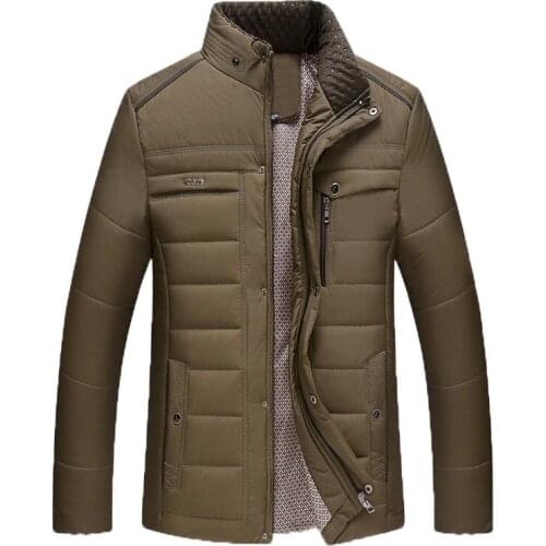 Qiyake Men's Warm Parkas