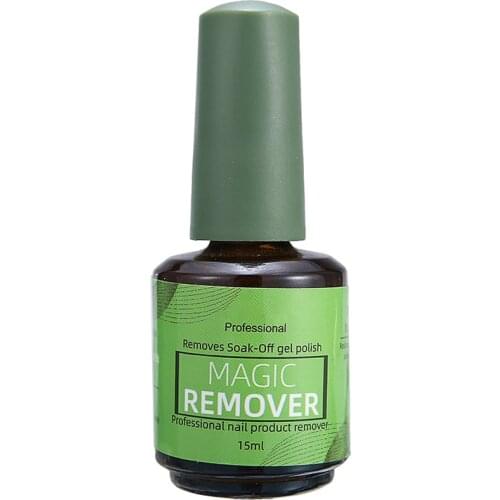 15ml Burst Off Gel Magic Remover Polish Soak Cleaner For Coat Nail Gel Removing Primer Manicure Glue Degrease