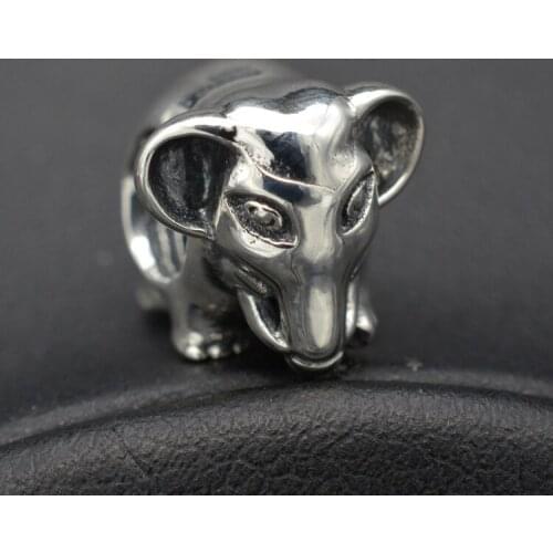 High Quality Fashion Popular European And American Silver Ornaments Silver Bracelet Accessories Elephant Charm Shape