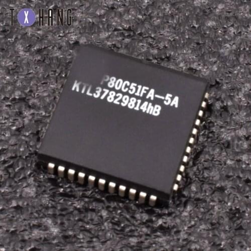 1/5PCS P80C51FA-5A P80C51FA-5 PLCC 44PIN P80C51FA NEW IC PHI diy electronics