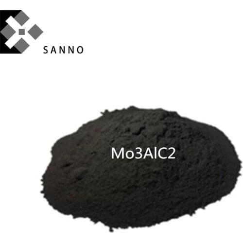 100g With High purity 98% MAX phase ceramic molybdenum aluminum carbide Mo3AlC2 325 mesh Mxene max phase Mo3AlC2 Powder for lab