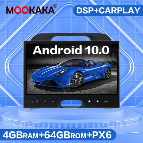 4G SIM LTE Android 10.0 4GB+64GB Car GPS Navigation Multimedia Player For KIA Sportage 3 4 2010-2016 Auto Radio Stereo Head Unit