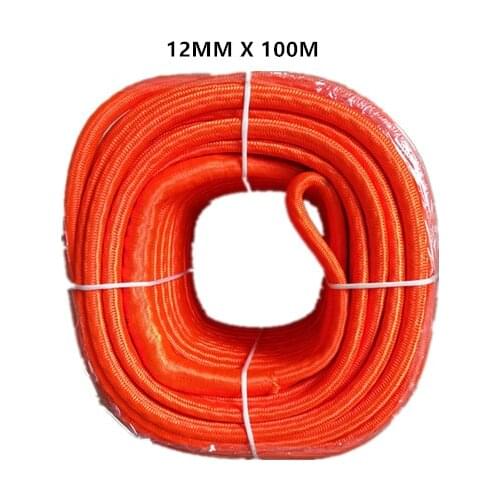 Free Shipping 12mm x 100meters double braided UHMWPE Synthetic Winch Rope