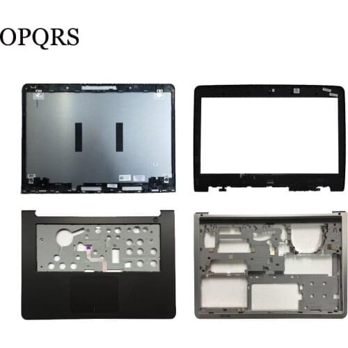 For Dell Inspiron 14 5000 5447 5445 5448 LCD Top Cover/LCD front bezel/Palmrest Upper Touchpad/90% new bottom case cover