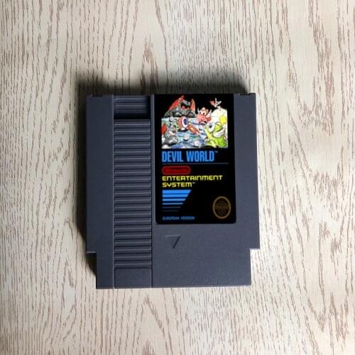 Devil World - 72 pins 8bit game cartridge