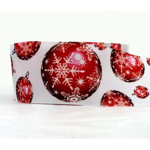 IuBuFiGo 10 yard 3" Merry Christmas Printed Grosgrain ribbon Cartoon gift ribbon bows dlework DIY headband tape 2005