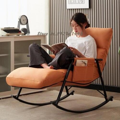 Technology Cloth Lounge Chair Adult Balcony Leisure Lazy Chair Net Red Sofa Bedroom Living Room Rocking Chair