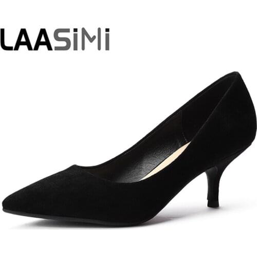 LAASIMI Women's Stiletto Heels