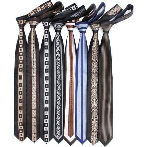 Hot Sell 2019 Brand New Mens Fashion Vintage Customer Designer Groom Neck Ties For Man Adults Plaid Paisley Stripe Wedding Tie