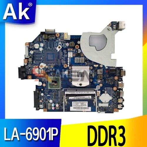 Laptop motherboard For Acer Aspire 5750 5750G 5755 5755G PC Mainboard P5WE0 LA-6901P tesed DDR3