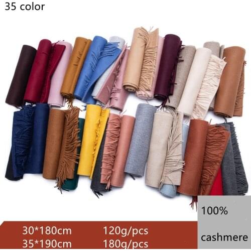 Naizaiga 100% Cashmere unsex shawl 120g solid color top qunlity winter warm pashmina 9 color ,QYR34