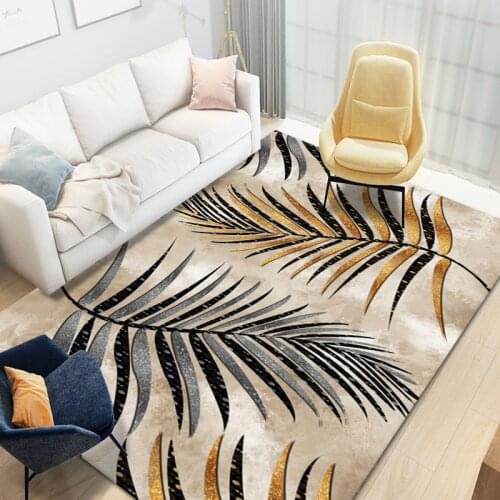 Customizable Full Bedroom Full-Paved Living Room Carpet 3D Abstract Printing Style Large Carpet Household Carpet Bathroom Kitche