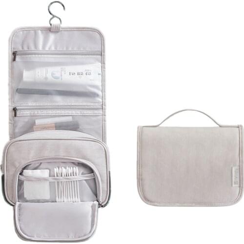 New Men Women Hanging Cosmetic Bag Waterproof Travel Organizer Toiletry Wash Make up Storage Pouch Beautician Folding Makeup Bag