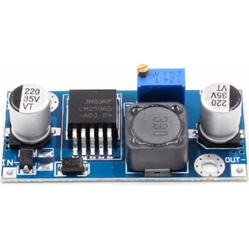 DIP 1PCS DC-DC Buck Converter Step Down Module LM2596 Supply Output 1.25V-30V
