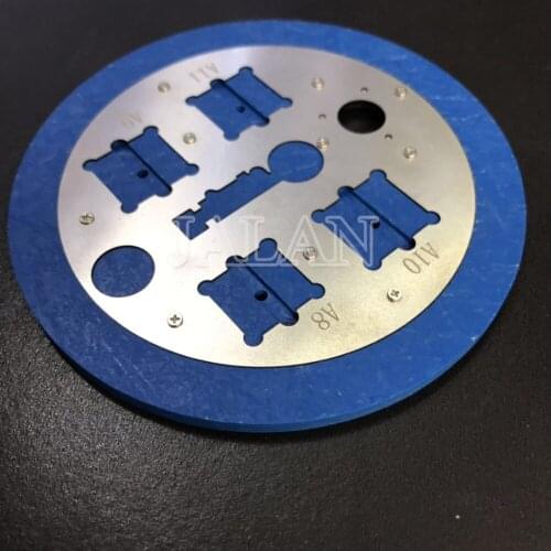 Microscope fingerprint base for iphone CPU fingerprint Positioning fix Fingerprint cover Repair glue removing tool