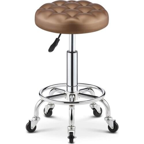 Lifting and rotating backrest chair manicure bench barber bench bench bench bench bar chair hair salon round stool