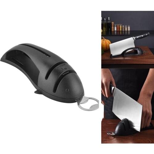Knife sharpener Knife holder multi-function knife sharpener Diamond tungsten steel knife sharpener Whetstone kitchen tool