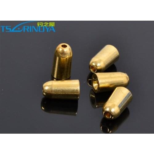 Trulinoya 12pcs 3packs 7g/5g/3.5g Pure Copper Bullet Fishing Sinker Fishing Tackle High Quality Free Shipping