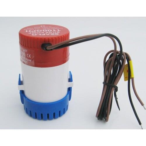 Bilge pump 12v 1100gph MKBP-G1100-12 MKBP-G750-12 MKBP-G350-12 12VDC rule water pump used in boat seaplane motor homes houseboat