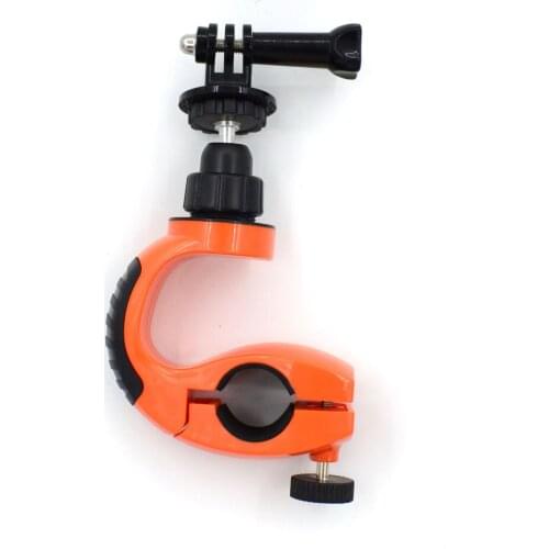 Bike Bicycle Tripod Holder For Gopro Hero 8 7 6 5 4 Session Xiaomi Yi 4K SJCAM Camera with 360 Rotate Tripod Mount Heads Adapter