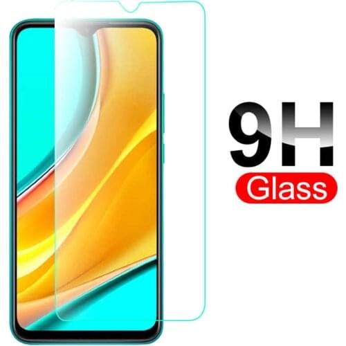 9H Protective Glass on For Xiaomi Redmi 9 Glass Screen Protector on Xiomi Redmi 9 M2004J19AG 6.53" Redmi9 Full Cover Safety Film